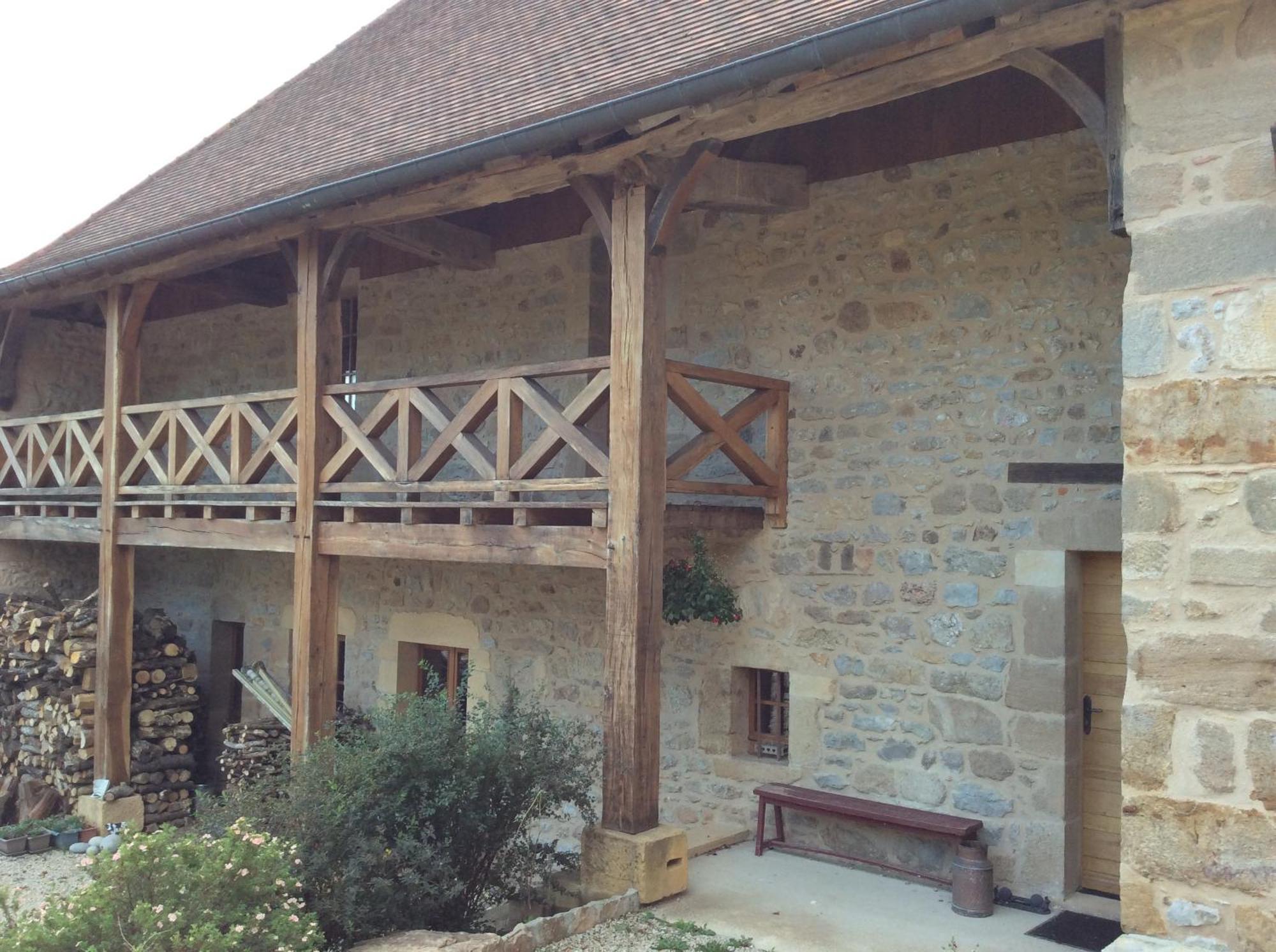 לינה וארוחת בוקר Saint-Christophe-en-Brionnais Domaine De Noyer מראה חיצוני תמונה